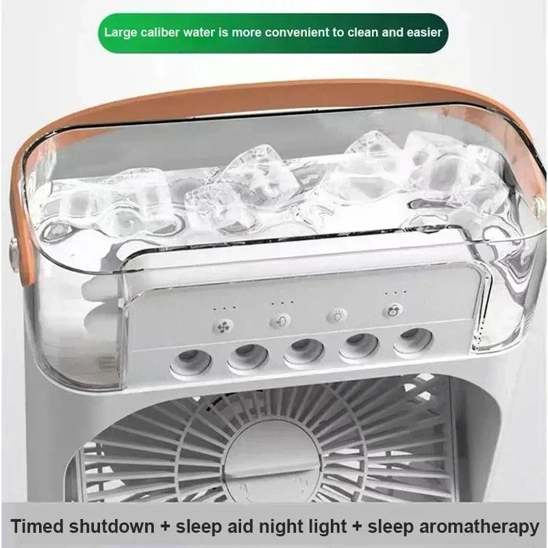 Refrigerador de ar led night light portátil